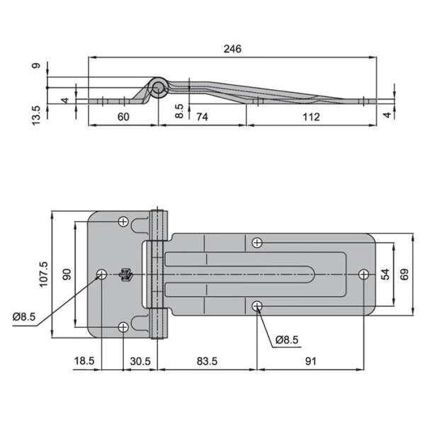 Hinge BIG Stainless - Image 2