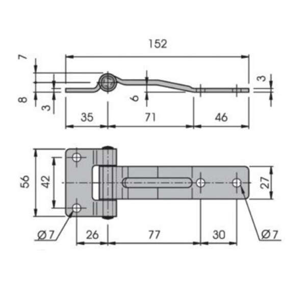 Hinge stainless - Image 2